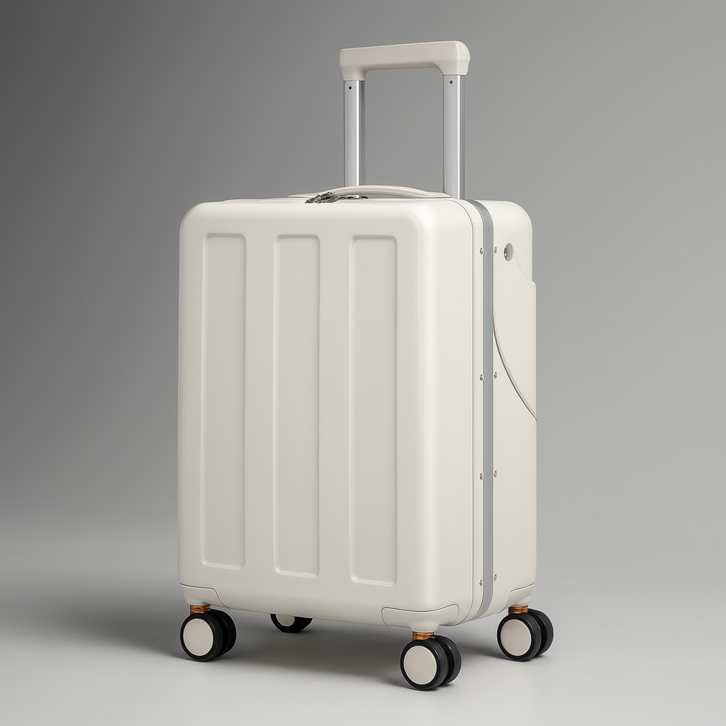 22" Kids Travel Suitcase – Ride-On, Front-Open, Aluminium Frame