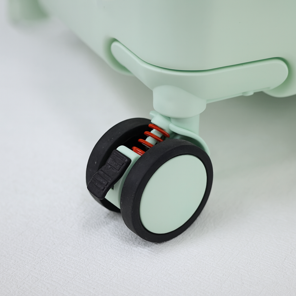 22" Kids Travel Suitcase – Ride-On, Front-Open, Aluminium Frame